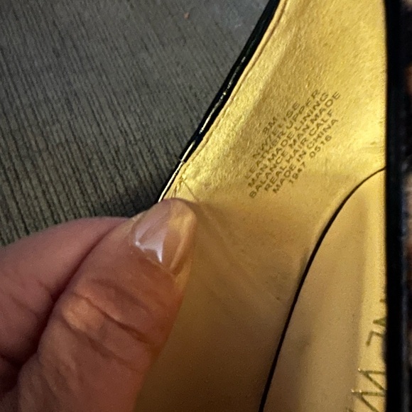 Nine West Leopard Print Kitten Heel sz 8 - Picture 3 of 8